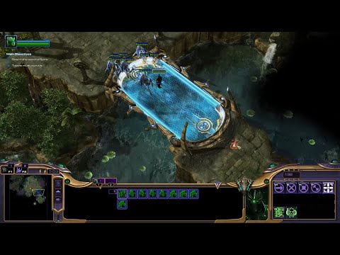 StarCraft II: Race with Destiny Campaign Mission 1 - The Proof of the Power