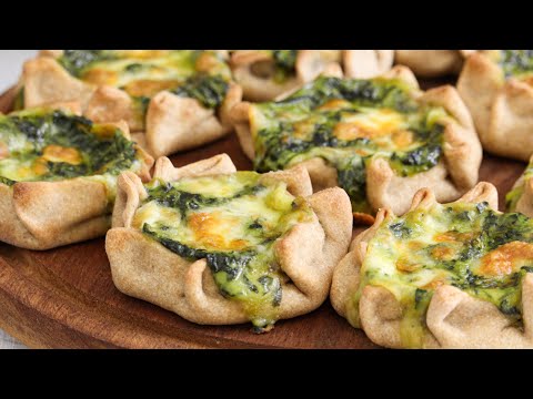 EMPANADAS de VERDURA | Canastitas de Espinaca y Queso - CUKit!