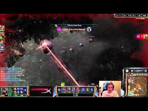 Bjergsen   Pantheon vs Vel'Koz  Mid Challenger I