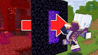 【マイクラ】ネザーから現世に戻るまでのRTA対決！【マインクラフト】