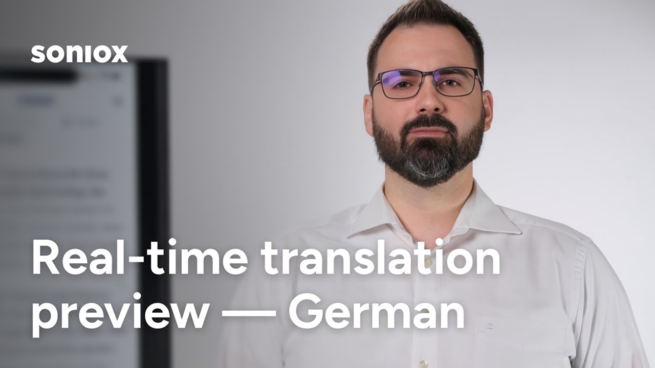 German Speech-to-Text | Fast Real-Time Transcription &amp; Translation
