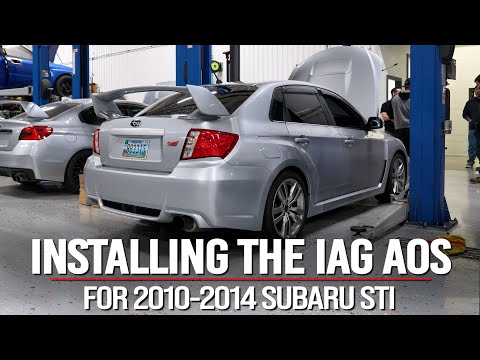 IAG AOS Install 2010-14 Subaru STI