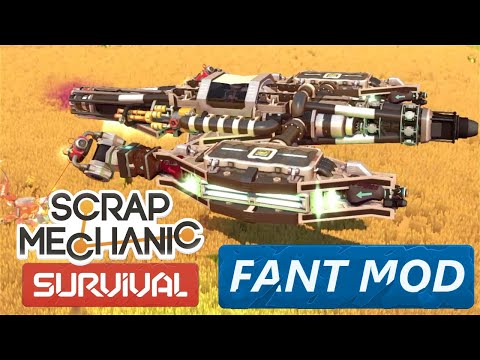 The Cloud Interceptor | Scrap Mechanic Survival | Fant Mod