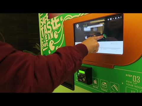 Ramen from Vending Machine in San Francisco