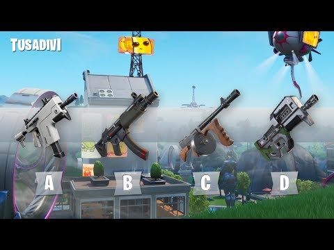 ADIVINA EL ARMA DE FORTNITE POR SU SONIDO - PARTE #4 - FORTNITE CHALLENGE | tusadivi