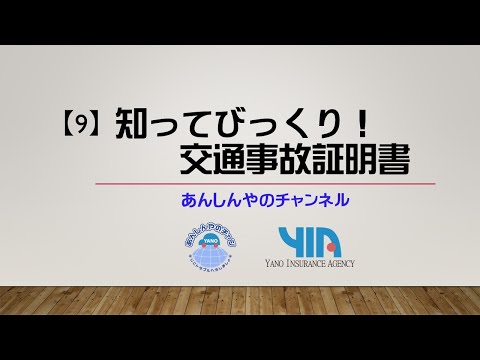 交通安全証明書 - 定義