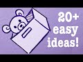 🌸 20+ Easy Drawing Ideas // aesthetic, simple & cute 🌸