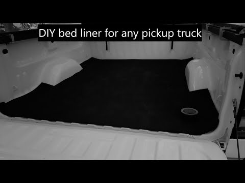 DIY bed liner for any pickup truck - without music