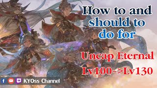 [GBF]How to and should to do uncap Eternal Lv100 to130
