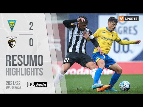 Highlights | Resumo: Estoril Praia 2-0 Portimonense (Liga 21/22 #26)
