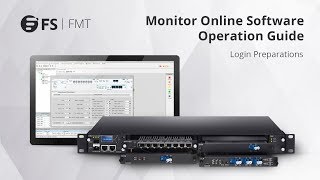 How to Use the FS FMT Multi-service Transport Management Software—Login Preparations | FS