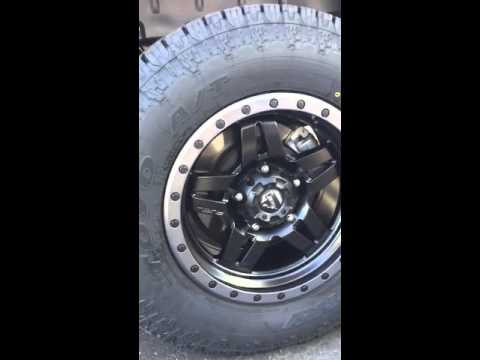 Toyota Tundra with Fuel D557 Anza Wheels, Toyo AT2 Tires and Bilstein6100 Leveling Struts