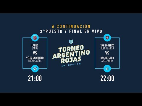 La Gran Final y 3er puesto de Oro (en vivo) - Torneo Argentino Rojas 2019