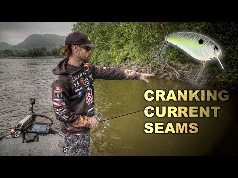Cranking Fall River Bass on Current Seams