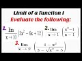 PreCalculus Limit Of A Function Substitution Method