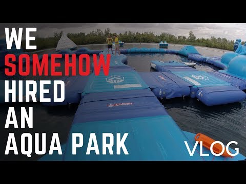 Extreme Water Assault Course - Southlake Aqua Park VLOG