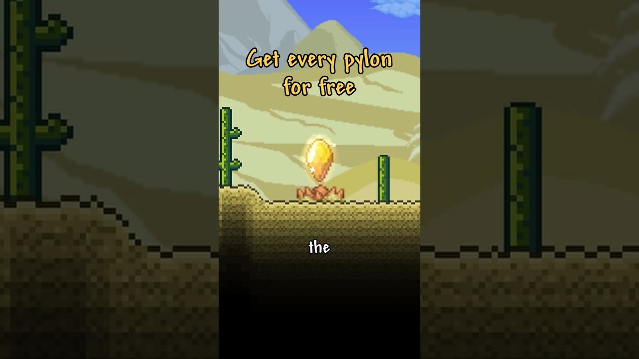 Get every pylon with just these two NPCs #terraria