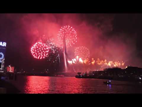 Amsterdam New year 2022 fireworks | Netherlands new...