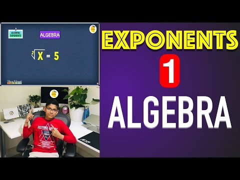 11 plus maths - Algebra Basics : Algebra Exponents (Part 1) | Lessonade