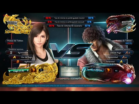 206_3 Tifa Josie (Tincho) vs (Raidenlord89) Miguel - Tekken 7 Online sin Grafica ( Anakin x24 )