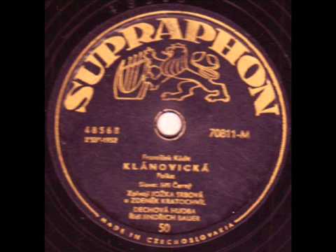 Jožka Srbová a Zdeněk Kratochvíl  - Klánovická 1952