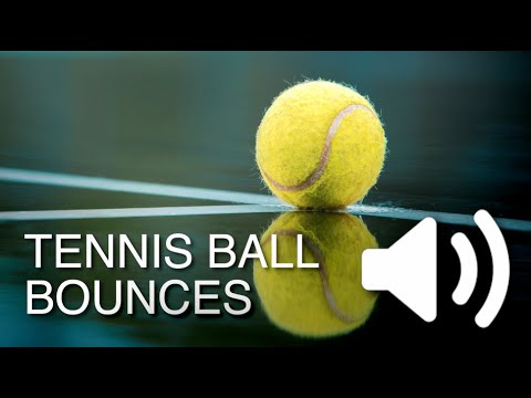 Tennis Ball Bounce - Sound Effect