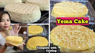 Yema Cake PangNegosyo Recipe Complete with Costing