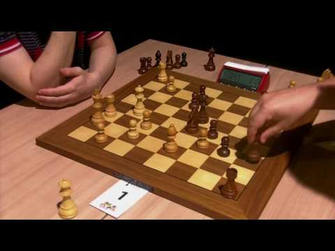 GM Vladimir Fedoseev - GM Alexei Shirov, Semi-Slav defence, live blitz chess