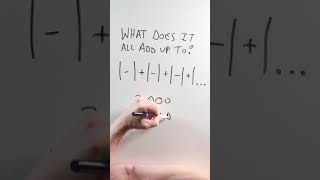 1-1+1-1+1-1+1...? #shorts