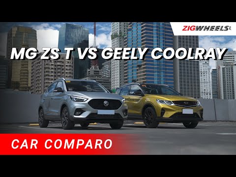 Geely Coolray Sport vs MG ZS T Crossover Comparo | Zigwheels.Ph