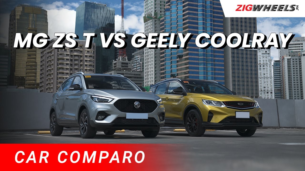 Geely Coolray Sport vs MG ZS T Crossover Comparo | Zigwheels.Ph