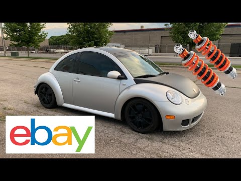 I bought the CHEAPEST Coilovers on EBAY for my VW Beetle Turbo S