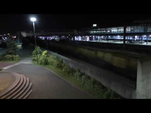 (HD) Rare Move On HS1 - Eurotunnel Krupp Locos Drag Speno Grinder Through Ashford 16/6/15