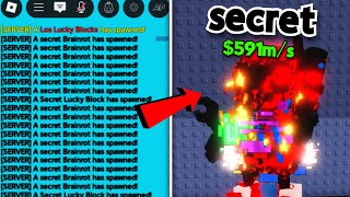 i got the NEW CURSED $500m/sec SECRET (Steal a Brainrot)