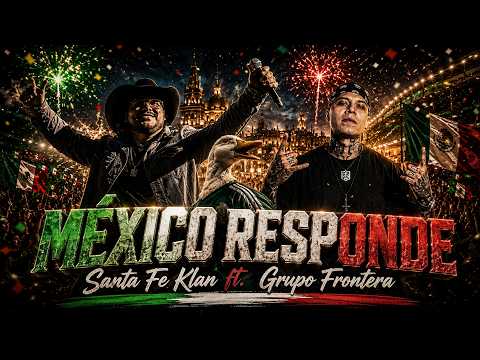 🏆 MÉXICO RESPONDE 🇲🇽⚽ | Santa Fe Klan ft. Grupo Frontera 🔥 Himno Mundial FIFA 2026
