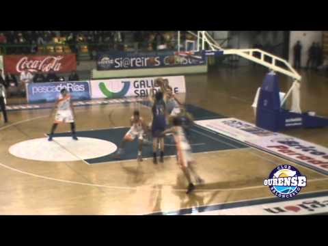 Resumen Club Ourense Baloncesto-U.F. Oviedo (J.14 Adecco Oro 2014/15)