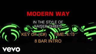 Kaiser Chiefs - Modern Way (Karaoke)