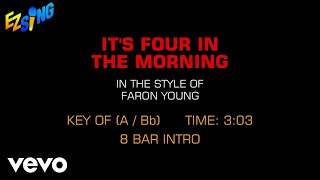 Download lagu Faron Young - It's Four In The Morning (Karaoke EZ Sing) mp3