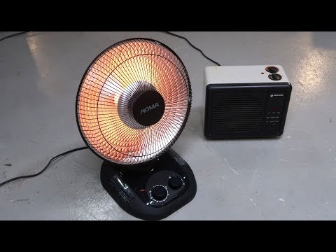 Infrared vs space heater