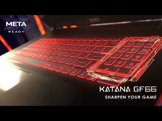 New For MSI Katana GF66 GF76 Keyboard no frame Red backlit US