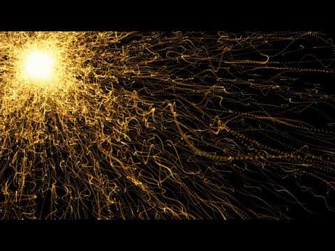 Club Visuals 940 - Electric Sun Rays Video Background