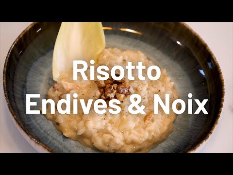 LA #GRANDE RECETTE CONTACT FM - RISOTTO ENDIVES ET NOIX