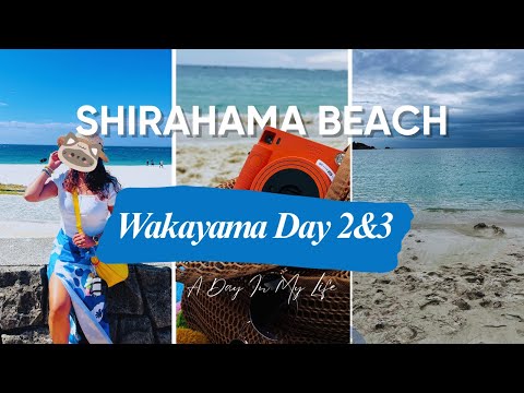 SHIRAHAMA BEACH | WAKAYAMA | BIRTHDAY TRIP VLOG | A DAY IN MY LIFE | INDIAN IN JAPAN | SLOW LIVING