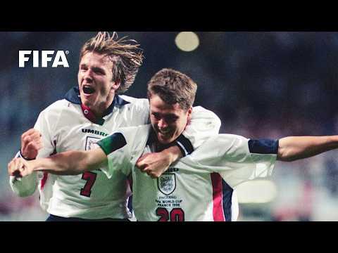 England's Greatest EVER FIFA World Cup Goals