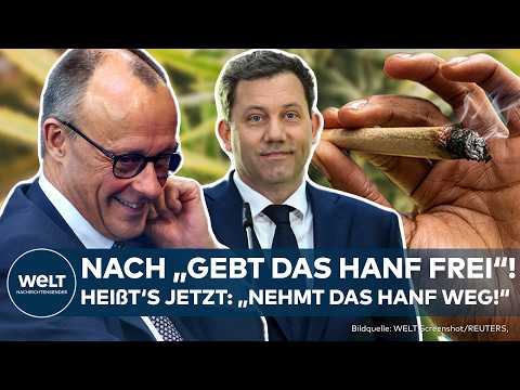 CANNABIS: Abschaffung der Hanf-Legalisierung unter Groko! Merz will an SPD Thema Cannabis-Gesetz ran