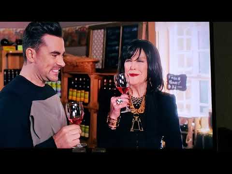 David And Moira wine tasting