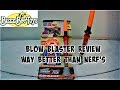 Buzz Bee Blow Blaster Review [Nerf Blowgun]