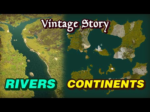 Add Rivers and Continents to Vintage Story 1.20/1.21 with These Mods
