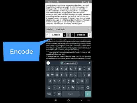 Encoda - Encrypt/Encode texts/
