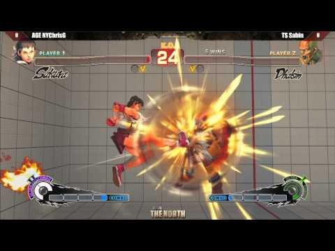 SSF4 AE2012 Top 8 AGE NYChrisG vs TS Sabin - Defend The North Tournament